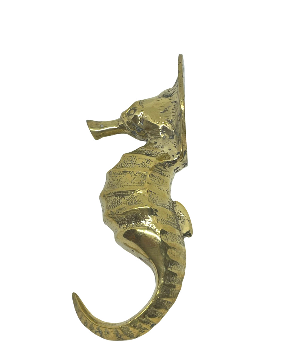 Brass Seahorse Hook