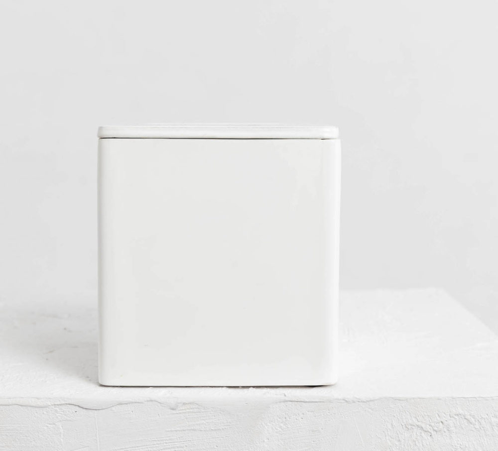 Malibu White Tissue Box
