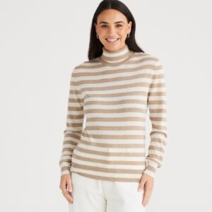 Brave And True Quinn Knit Taupe
